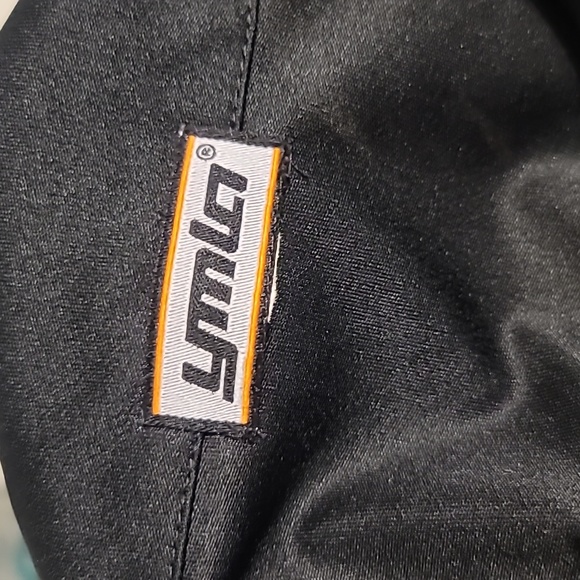 Vtg YMLA Shirt Mens Large Black Short Sleeve Velvet Dragon Dance Chinese 80's - Picture 9 of 9